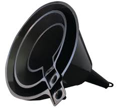 3-PIECE PLASTIC FUNNEL SET