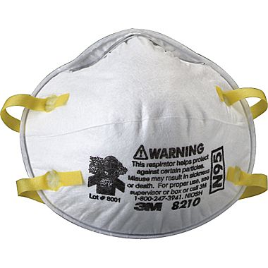 PARTICULATE RESPIRATOR 8210, N95