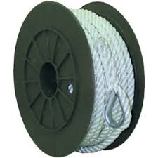 3-STRAND TWISTED NYLON ANCHOR LINE-3/8"