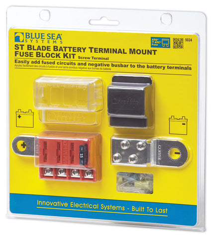 ST-BLADE BATTERY TERMINAL MOUNT FUSE BLOCK