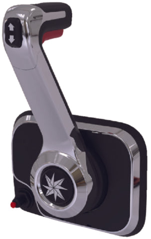 Seastar Xtreme Series Single Lever Dual Function Control, Side Mount w/Trim Switch (no Cut Off Switch)
