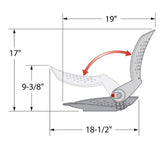 VENTURE FOLDING FISHING SEAT SHELL
