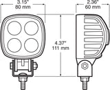 LED RECTANGULAR WORK LIGHT